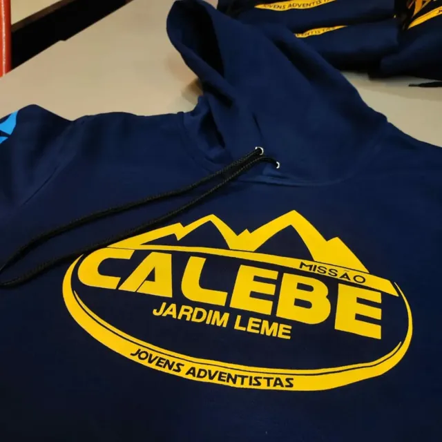 Uniforme Calebe feito pela Raiones