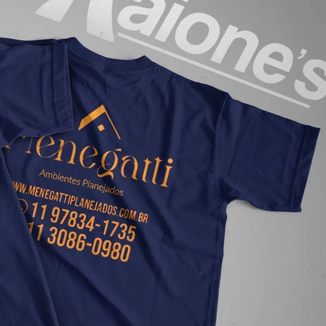 Uniforme Menegatti feito pela Raiones