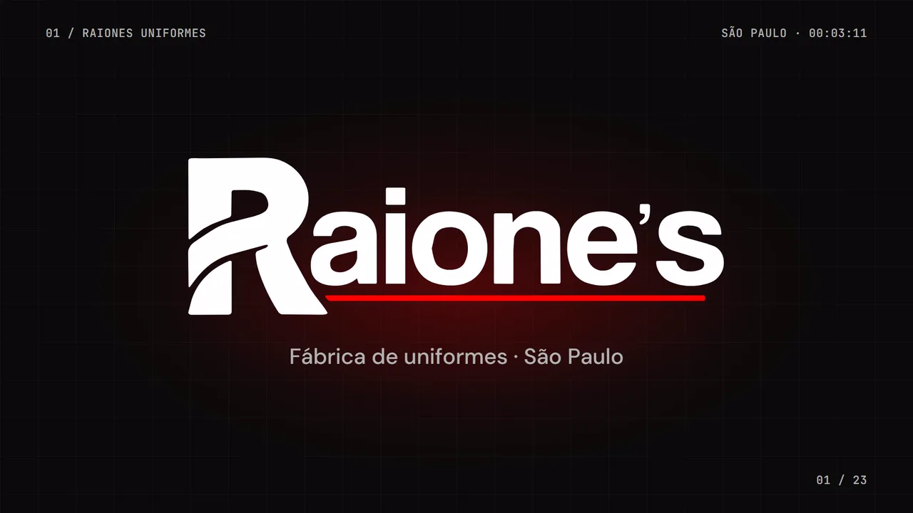 Vídeo de apresentação da Raiones Uniformes